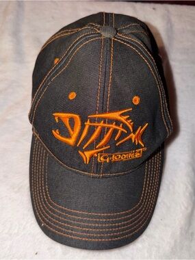G-Loomis Black & Orange Fishing Logo Cap